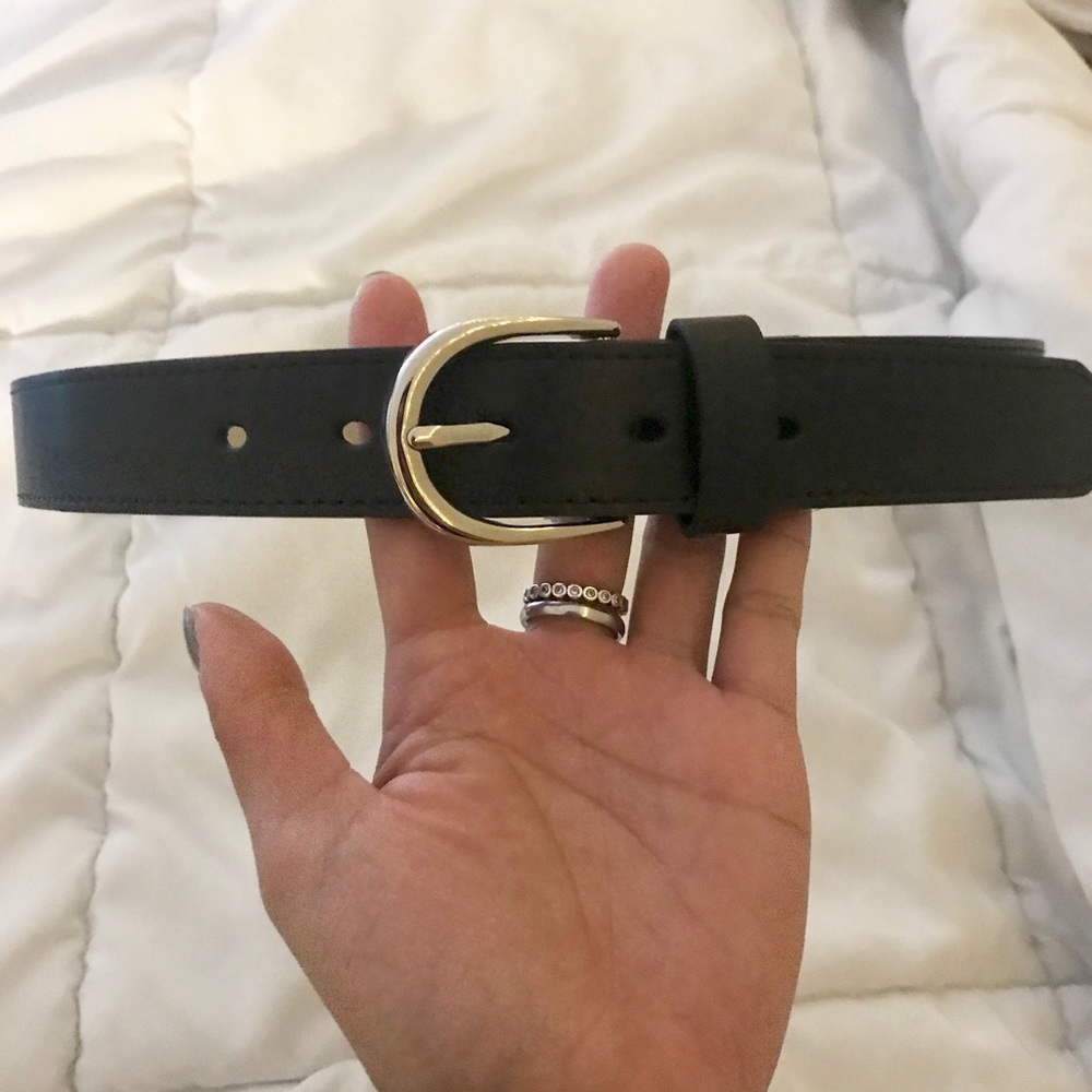 New Target Silver ring black belt